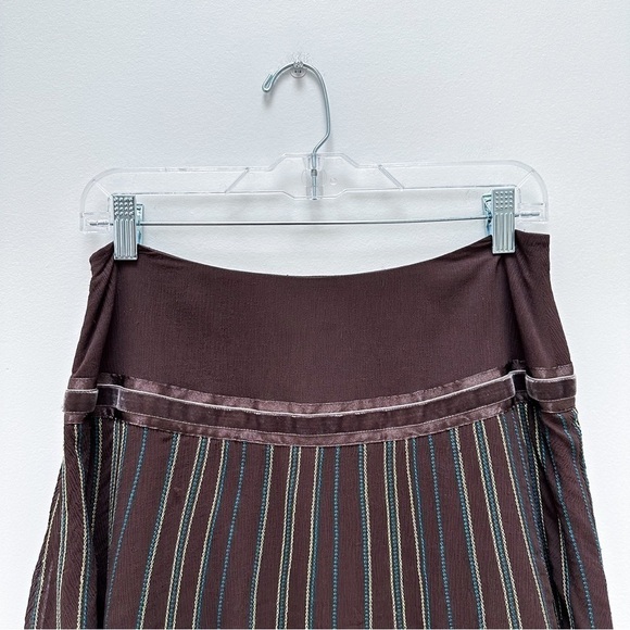 Karen Millen Silk Ruffled Midi Skirt - Picture 2 of 8